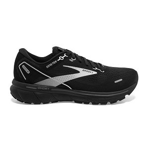 Brooks Ghost 14 GTX Womens Road Running Shoes Black/White | USA-UFP604197